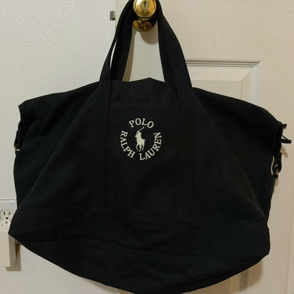 Polo Ralph Lauren canvas duffle bag
